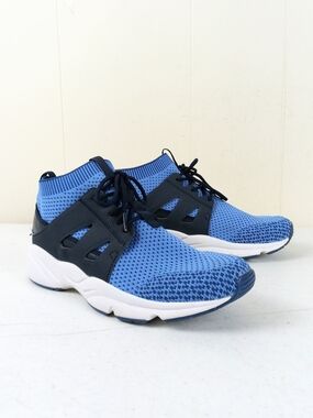 Propet Stability Strider Walking Shoes Women Size 9.5W Blue Lace Up Sneakers